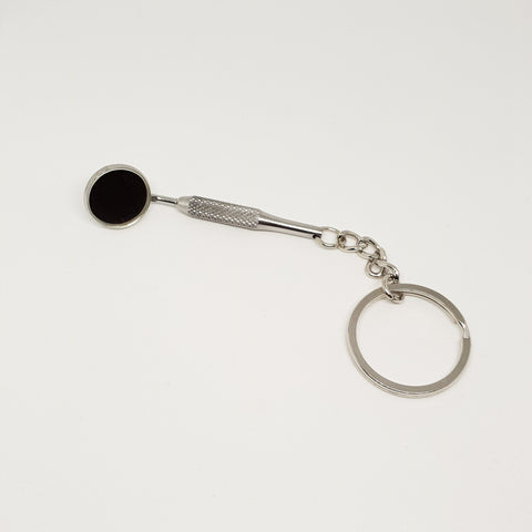 Posh Dental Mirror Keychain