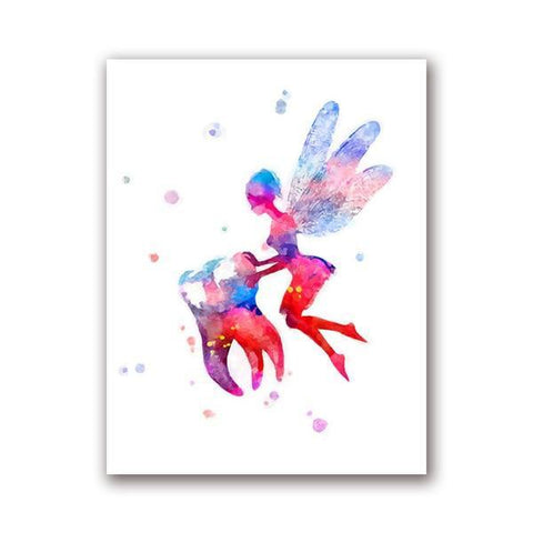 Premium Tooth Fairy Canvas