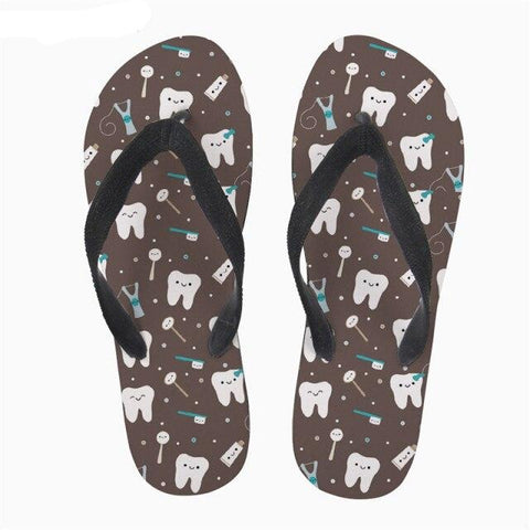 Summer Breeze Happy Teeth Flip-Flops