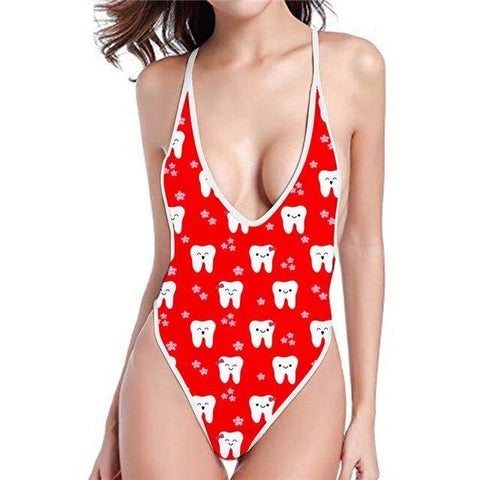 Toothy Summer Monokini