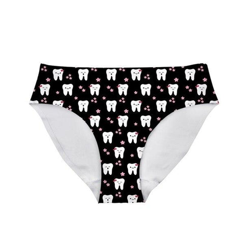 Toothy Seamless Culotte Panties