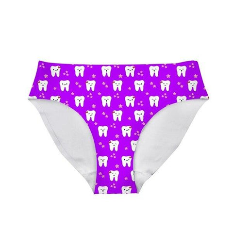 Toothy Seamless Culotte Panties