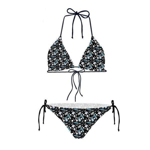 Cool Dentist Triangle Bikini Set