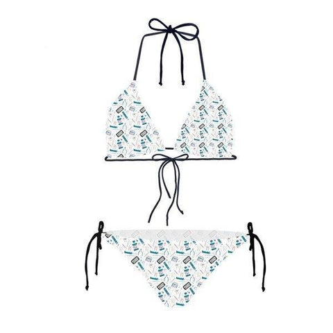 Cool Dentist Triangle Bikini Set