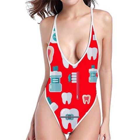 Go Braces Summer Monokini