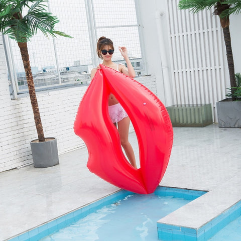 Inflatable Lips Summer Float
