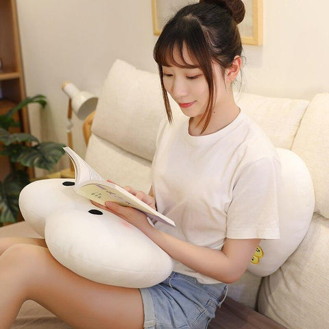 Happy and Sad Toothy Pillow