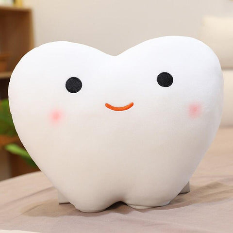 Happy and Sad Toothy Pillow