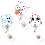 Dental Nurse Retractable Badge Holder