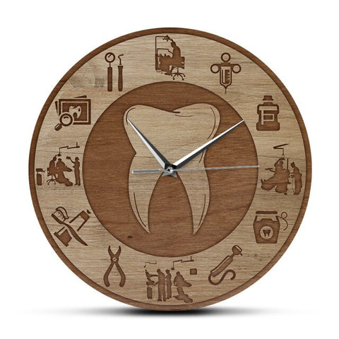 Round Molar Wall Clock