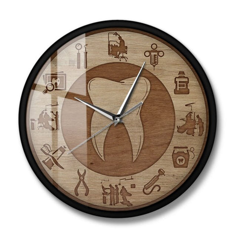 Round Molar Wall Clock