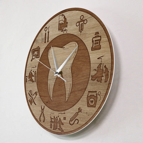Round Molar Wall Clock