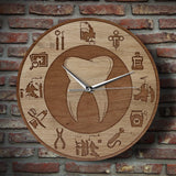 Round Molar Wall Clock