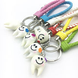 Super Cute Tooth Cord Keychain