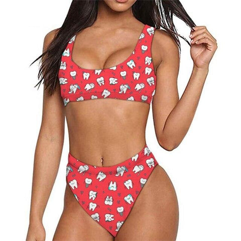 All Dentistry Summer Bikini Set
