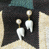 Luxurious Pearly Teeth Earrings