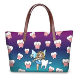 Lovely Tooth Fairy Tote Handbag