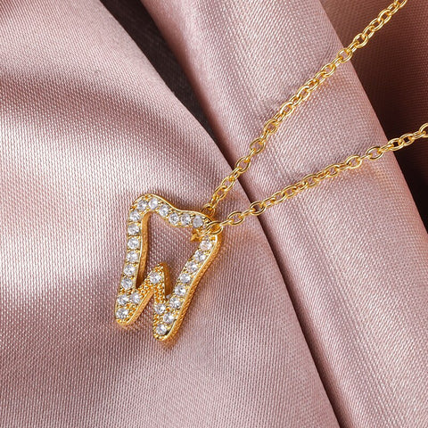 Diamond Embellished Molar Necklace