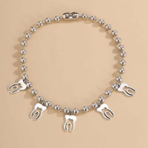 Posh Contoured Molar Necklace