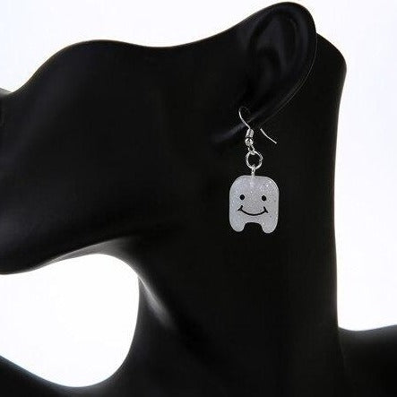 Cute Happy Tooth Earrings