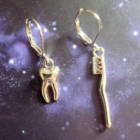 Antique Mismatched Hygiene Earrings