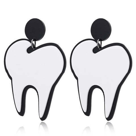 Punk Style Molar Earrings - Tooth Dental Earrings - TOOTHLET