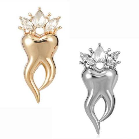 Sparkling Molar Queen Pin - Tooth Pin - TOOTHLET