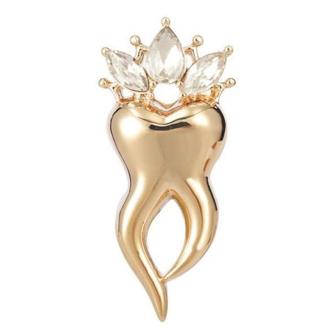 Sparkling Molar Queen Pin
