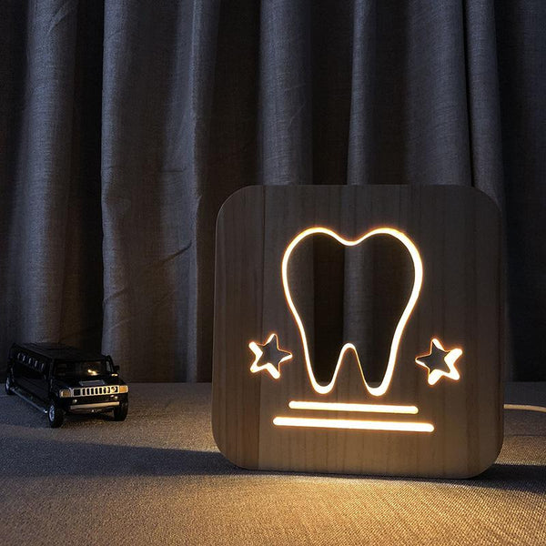 Star Molar Lamp - Tooth Shaped Lamp - TOOTHLET