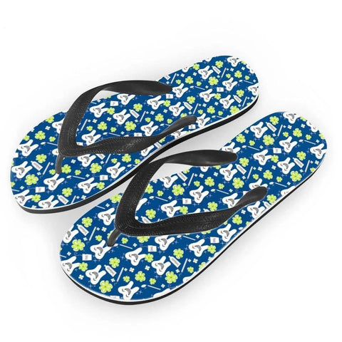 Summer Breeze Smiley Teeth Flip-Flops