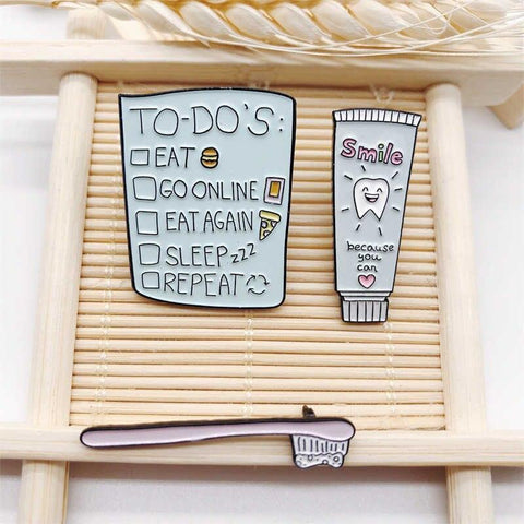 Super Cool Hygiene Pin Set