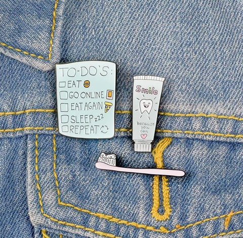 Super Cool Hygiene Pin Set