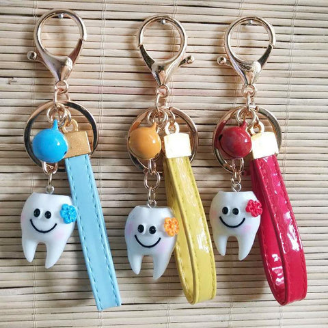 Super Cute Handbag Charm Keychain - Dentistry Charm - TOOTHLET