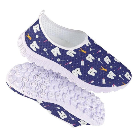 Super Fun Teeth Slip-On Shoes