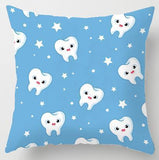SUPER HOMEY TOOTHY PILLOWCASE Toothletshop BLUE 
