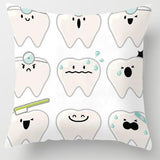 SUPER HOMEY TOOTHY PILLOWCASE Toothletshop WHITE 