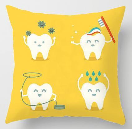 Super Homey Toothy Pillowcase