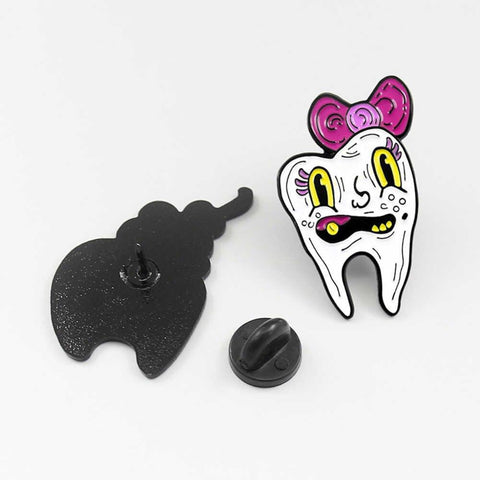 Super Sweet Tooth Pin Couple