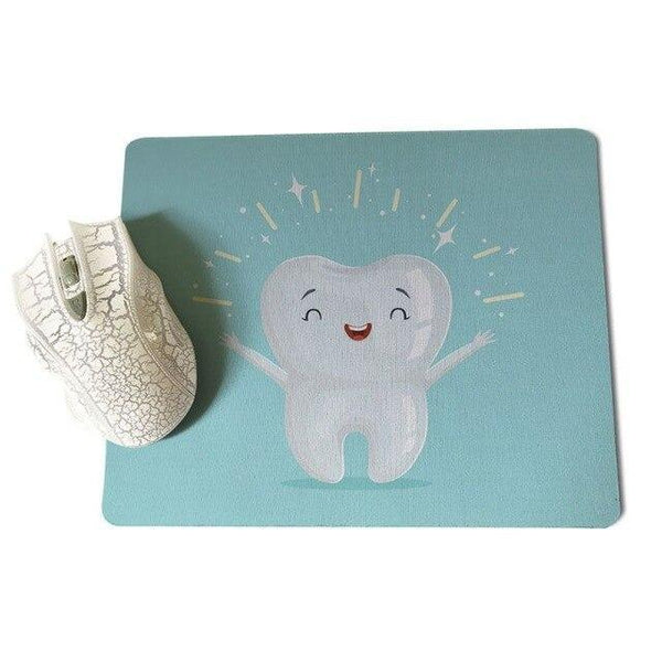 SUPER TOOTHY MOUSE PAD Toothlet HAPPY MOLAR 
