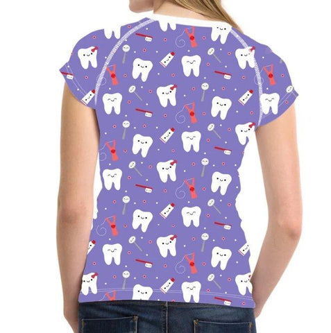 Super Happy Teeth Raglan T-Shirt