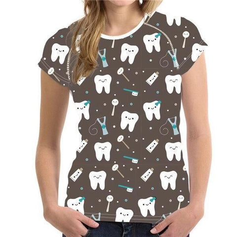 Super Happy Teeth Raglan T-Shirt
