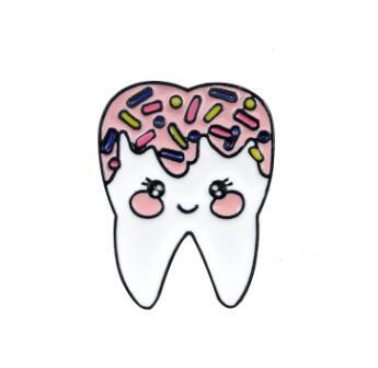 Sweet Candy Tooth Pin - Tooth brooch - TOOTHLET