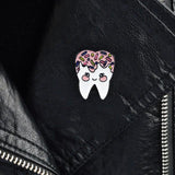 Sweet Candy Tooth Pin - Tooth brooch - TOOTHLET