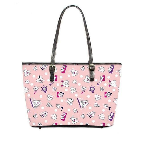 Toothache Tote Handbag and Wallet Set