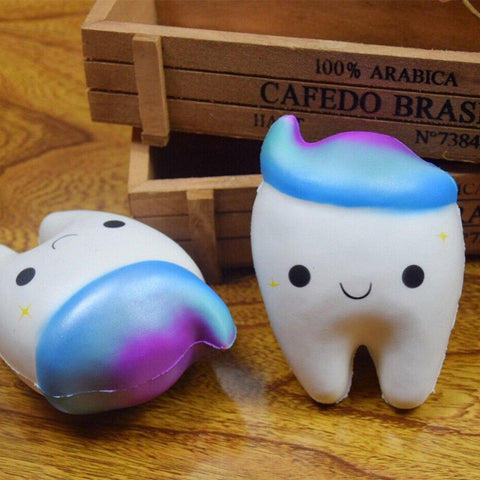 Toothpaste Squishy Tooth