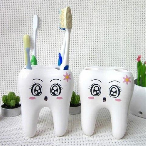 Toothy Toothbrush Holder