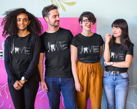 Unisex Dentistry Love Dental T-Shirt