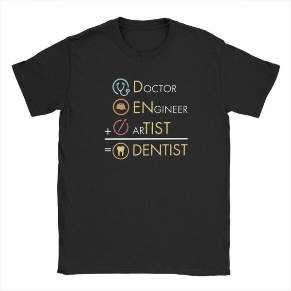 Unisex Dentistry Math T-Shirt - What Do Dentist Wear - TOOTHLET