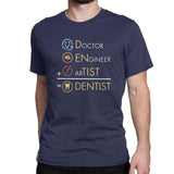 Unisex Dentistry Math T-Shirt - What Do Dentist Wear - TOOTHLET