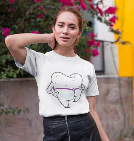 Unisex Fun Dental Floss T-Shirt - Funny Dentist T Shirt - TOOTHLET